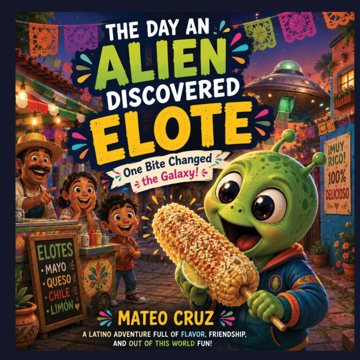Buch The Day an Alien Discovered Elote Mateo Cruz