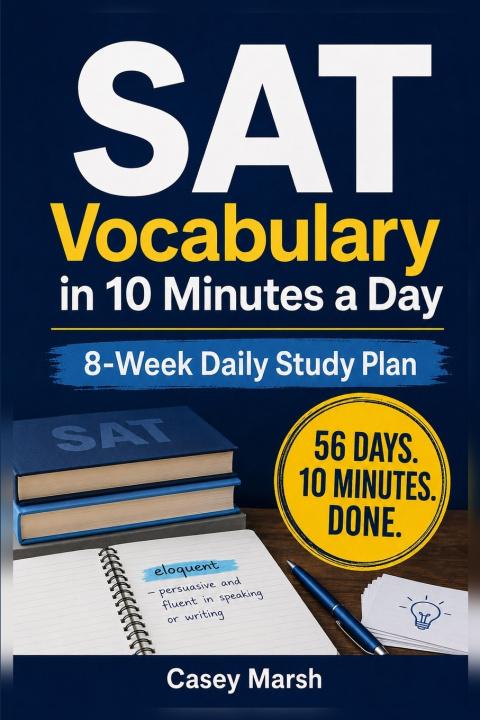 Knjiga SAT Vocabulary in 10 Minutes a Day CASEY MARSH