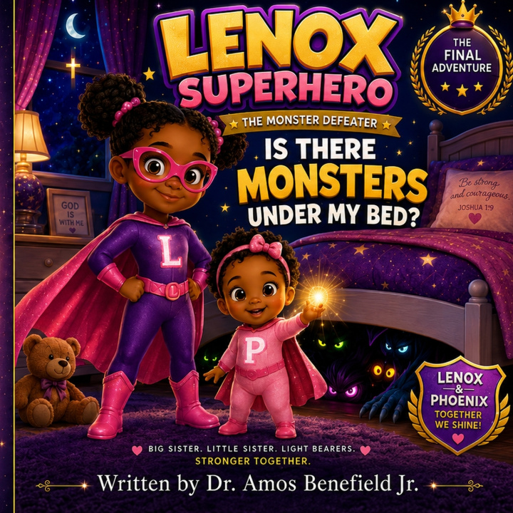 Carte Lenox Superhero Amos Benefield Jr