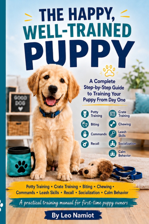 Buch The Happy Well Trained Puppy Leo Namiot