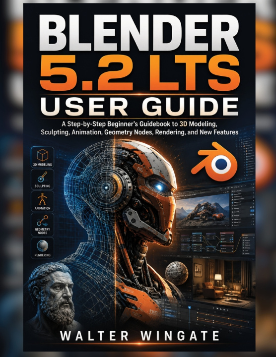 Книга Blender 5.2 LTS User Guide Walter Wingate