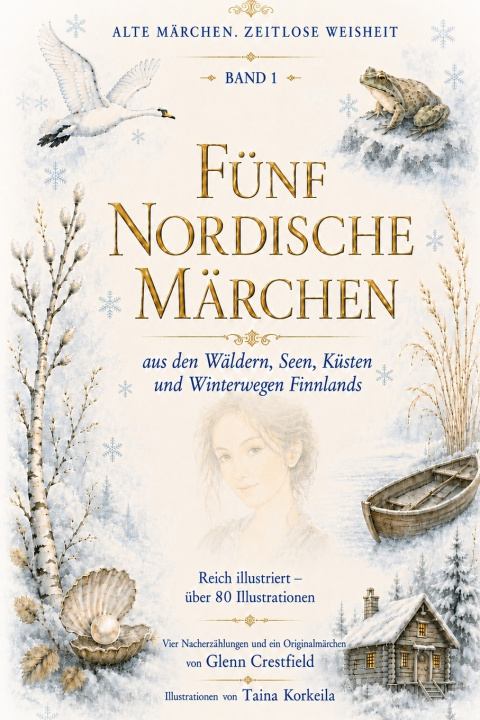 Buch Fünf nordische Märchen Glenn Crestfield