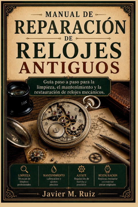 Buch Manual De Reparación De Relojes Antiguos Javier M. Ruiz