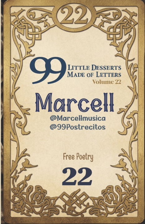 Livro 99 Little Desserts Made of Letters Volume 22 "22" Andres Marcell