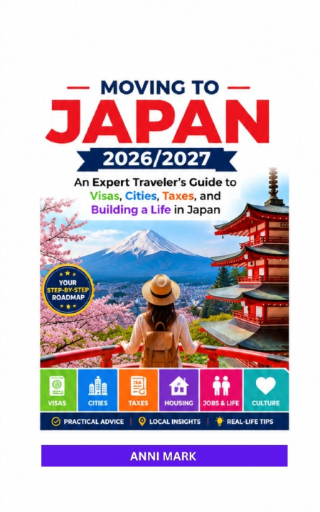 Libro MOVING TO JAPAN 2026/2027 ANNI MARK
