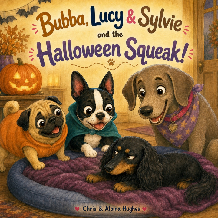 Libro Bubba, Lucy & Sylvie and the Halloween Squeak! Alaina Hughes