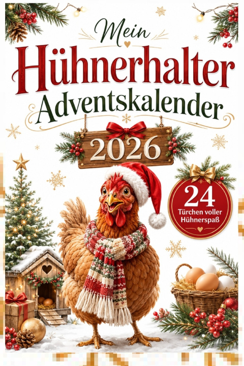 Könyv Mein Hühnerhalter Adventskalender 2026 Greta Federhain
