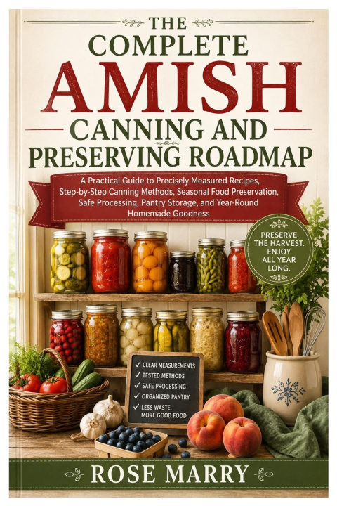 Buch The Complete Amish Canning And Preserving Roadmap Rose Marry