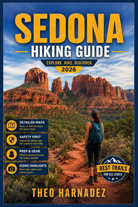 Könyv SEDONA HIKING GUIDE THEO HARNADEZ