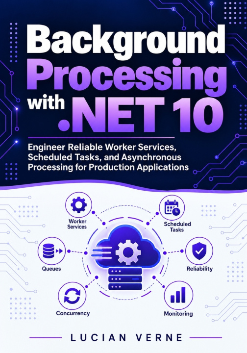 Buch Background Processing with .NET 10 Lucian Verne