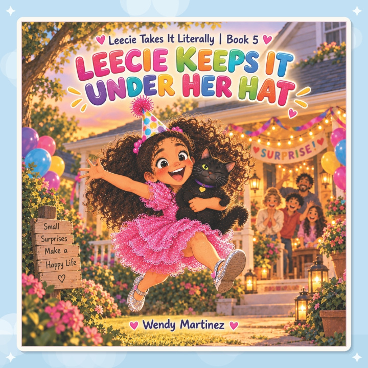 Knjiga Leecie Keeps It Under Her Hat Wendy Martinez