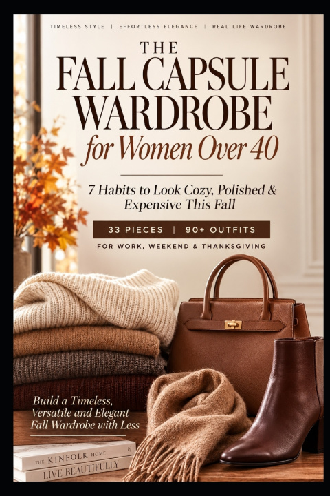 Buch THE FALL CAPSULE WARDROBE FOR WOMEN OVER 40 huseyin oguz