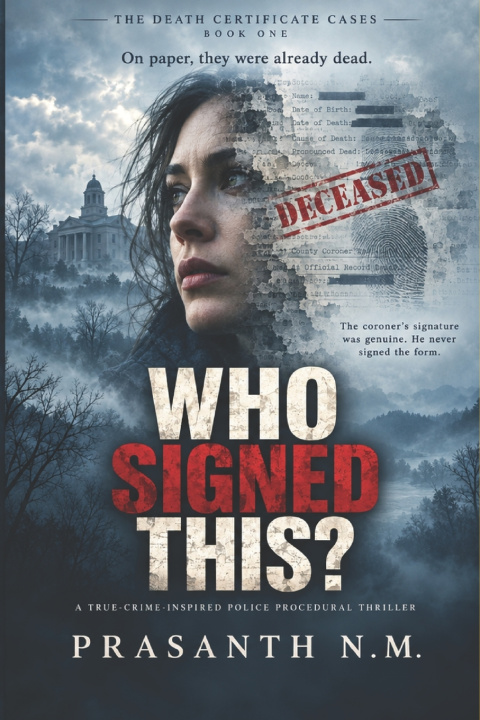 Carte WHO SIGNED THIS? (BOOK ONE OF THE DEATH CERTIFICATE CASES) Prasanth N.M