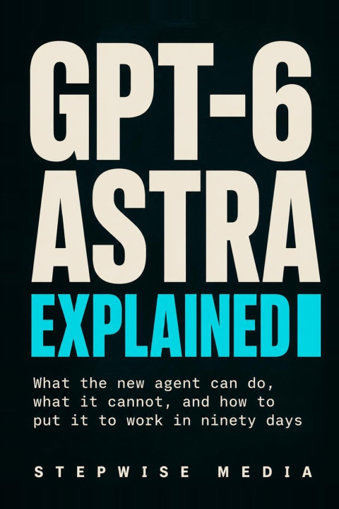 Book GPT-6 Astra Explained Stepwise Media