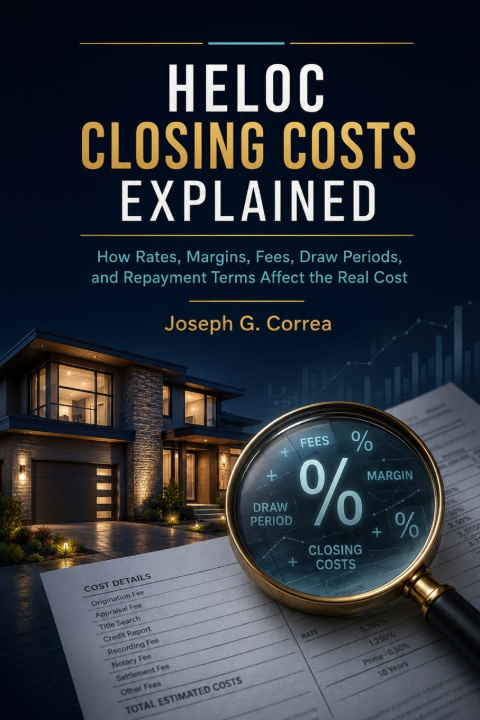 Könyv HELOC Closing Costs Explained Joseph G Correa
