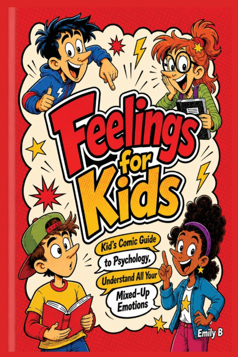 Книга FEELINGS FOR KIDS COMIC BOOK Emily B