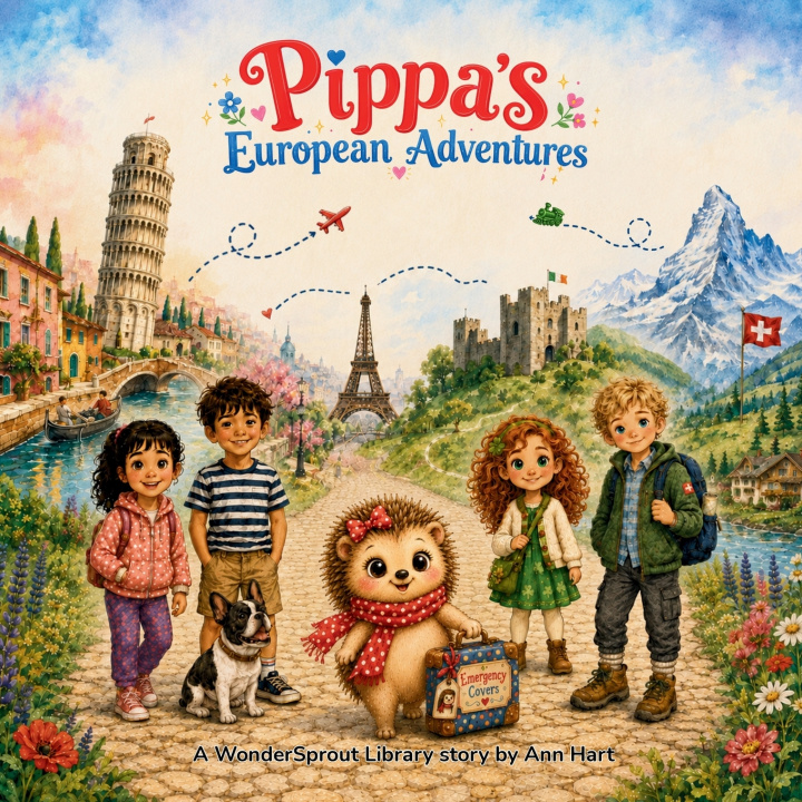 Knjiga Pippa's European Adventures Ann Hart