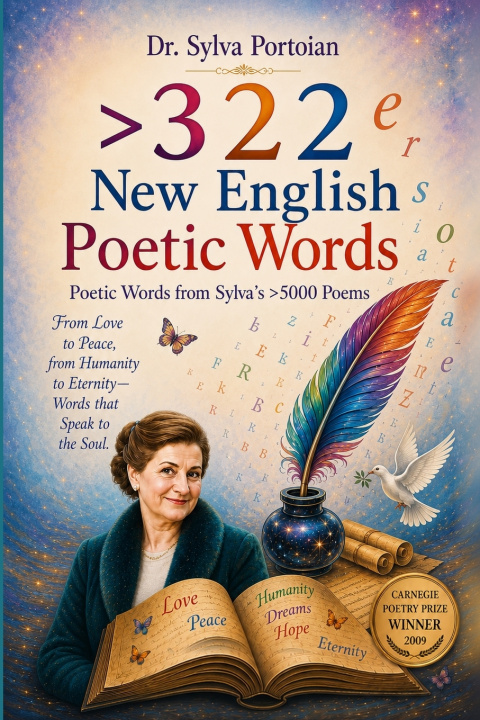 Könyv >322 New English Poetic Words Sylva Portoian