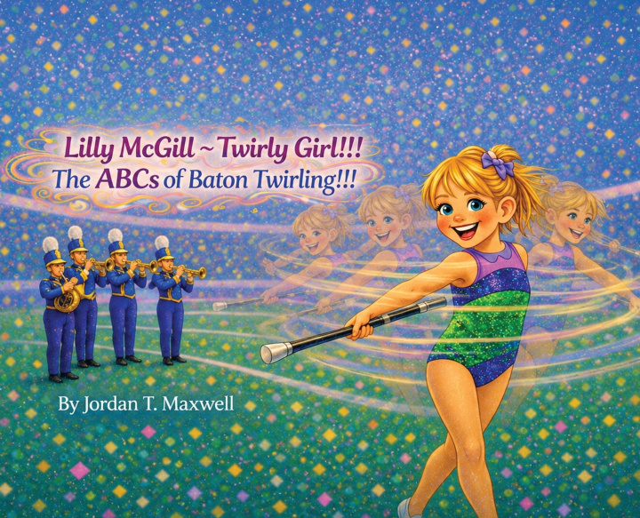 Kniha Lilly McGill ~ Twirly Girl!!! The ABCs of Baton Twirling!!! Jordan T Maxwell