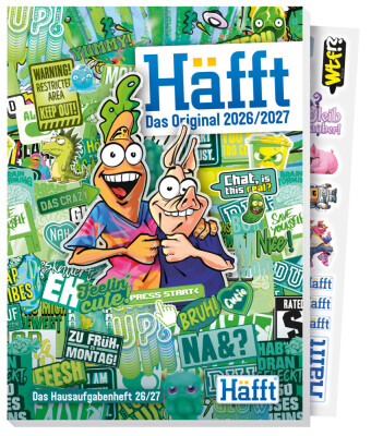 Naptár/Határidőnapló Häfft Original 26/27 [Stickermania] EM Andreas Reiter