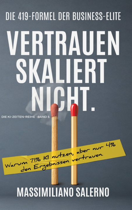 Buch VERTRAUEN SKALIERT NICHT Massimiliano Salerno