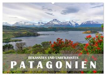 Naptár/Határidőnapló Bekanntes und Unbekanntes Patagonien (Wandkalender 2027 DIN A2 quer), CALVENDO Monatskalender Calvendo