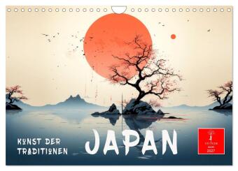 Naptár/Határidőnapló Japan - Kunst der Traditionen (Wandkalender 2027 DIN A4 quer), CALVENDO Monatskalender Calvendo