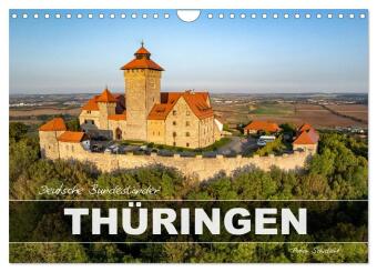 Kalender/Terminbuch Deutsche Bundesländer - Thüringen (Wandkalender 2027 DIN A4 quer), CALVENDO Monatskalender Calvendo