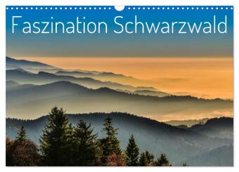 Naptár/Határidőnapló Faszination Schwarzwald (Wandkalender 2027 DIN A3 quer), CALVENDO Monatskalender Calvendo