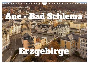 Kalender/Terminbuch Aue - Bad Schlema Erzgebirge (Wandkalender 2027 DIN A4 quer), CALVENDO Monatskalender Calvendo