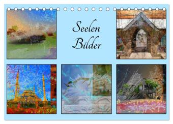 Naptár/Határidőnapló Seelen Bilder (Tischkalender 2027 DIN A5 quer), CALVENDO Monatskalender Calvendo