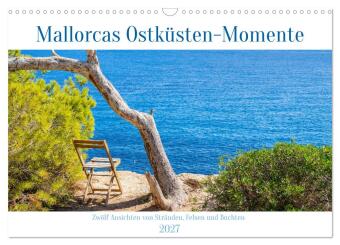 Kalender/agenda Mallorcas Ostküsten-Momente (Wandkalender 2027 DIN A3 quer), CALVENDO Monatskalender Calvendo