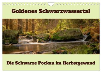 Kalendář/Diář Die schwarze Pockau im Herbstgewand (Wandkalender 2027 DIN A4 quer), CALVENDO Monatskalender Calvendo