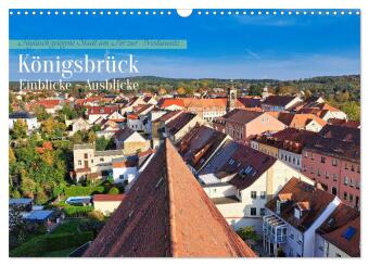 Naptár/Határidőnapló Königsbrück Einblicke - Ausblicke (Wandkalender 2027 DIN A3 quer), CALVENDO Monatskalender Calvendo