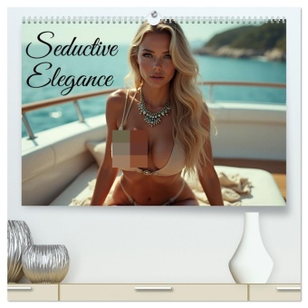 Kalendár/Diár Seductive elegance (High Quality Premium Wall Calendar 2027 DIN A2 landscape),CALVENDO 12 Month Wall Calendar Calvendo