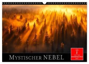 Naptár/Határidőnapló Mystischer Nebel (Wandkalender 2027 DIN A3 quer), CALVENDO Monatskalender Calvendo
