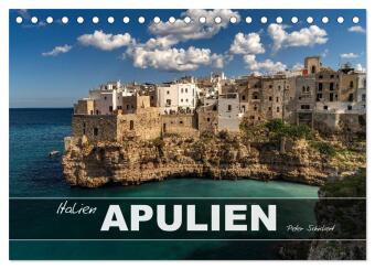 Naptár/Határidőnapló Italien - Apulien (Tischkalender 2027 DIN A5 quer), CALVENDO Monatskalender Calvendo