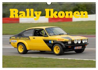 Kalender/agenda Rally Ikonen (Wandkalender 2027 DIN A3 quer), CALVENDO Monatskalender Calvendo