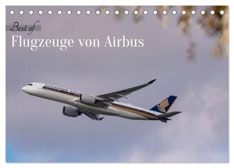 Kalender/Terminbuch Flugzeuge von Airbus 2027 (Tischkalender 2027 DIN A5 quer), CALVENDO Monatskalender Calvendo