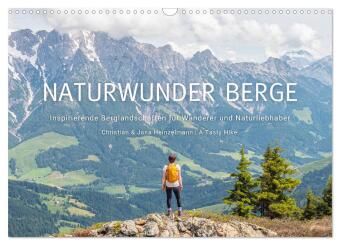 Naptár/Határidőnapló Naturwunder Berge (Wandkalender 2027 DIN A3 quer), CALVENDO Monatskalender Calvendo