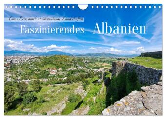 Kalender/agenda Faszinierendes Albanien (Wandkalender 2027 DIN A4 quer), CALVENDO Monatskalender Calvendo