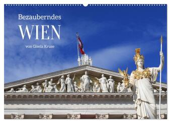 Kalender/Terminbuch Bezauberndes Wien (Wandkalender 2027 DIN A2 quer), CALVENDO Monatskalender Calvendo