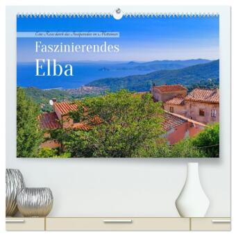 Naptár/Határidőnapló Faszinierendes Elba (hochwertiger Premium Wandkalender 2027 DIN A2 quer), Kunstdruck in Hochglanz Calvendo
