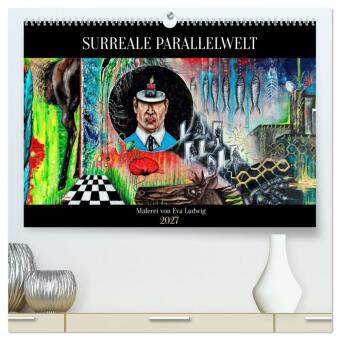 Kalender/Terminbuch Surreale Parallelwelt (hochwertiger Premium Wandkalender 2027 DIN A2 quer), Kunstdruck in Hochglanz Calvendo