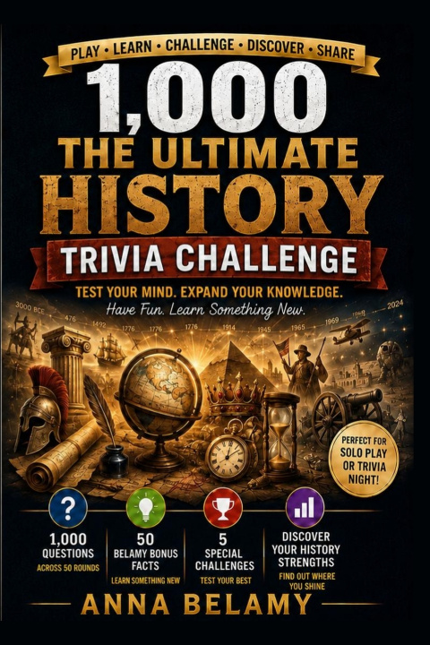 Könyv The Ultimate History Trivia Challenge Anna Belamy
