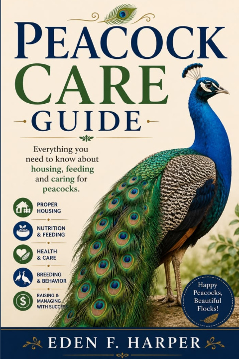 Könyv PEACOCK CARE GUIDE EDEN F. HARPER