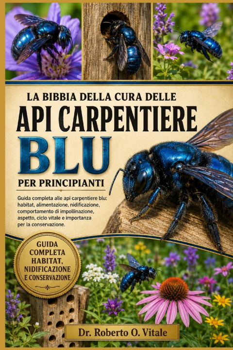 Könyv LA BIBBIA DELLA CURA DELLE API CARPENTIERE BLU PER PRINCIPIANTI Dr. Roberto O. Vitale