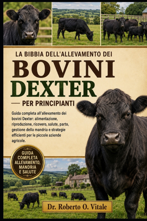 Könyv LA BIBBIA DELL'ALLEVAMENTO DEI BOVINI DEXTER PER PRINCIPIANTI Dr. Roberto O. Vitale