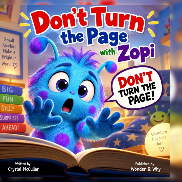 Buch Don't Turn the Page with Zopi Crystal McCullar