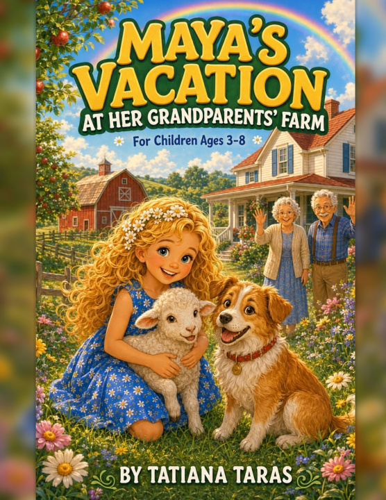 Buch Maya's Vacation at Her Grandparent's Farm TATIANA TARAS